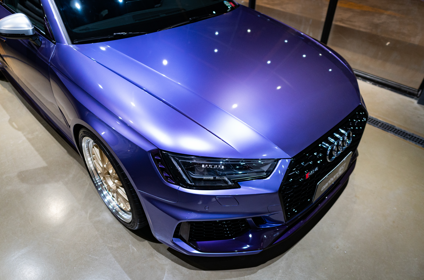 Ceramic coating application