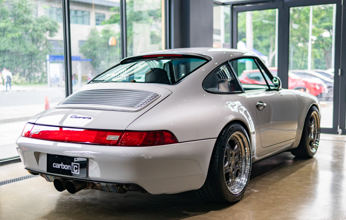 Ceramic coating application
